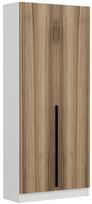 Prieškambario spinta Kalune Design Noah 8275, riešuto sp., 35 cm x 90 cm x 210 cm
