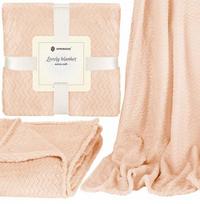 Pledas Springos Lovely Blanket HA7148, oranžinė sp., 160 cm x 200 cm