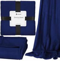 Pledas Springos Luxurious Blanket HA7211, mėlyna sp., 200 cm x 220 cm