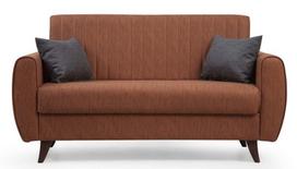 Sofa-lova Hanah Home Alkon, raudona sp., 158 x 77 cm x 86 cm