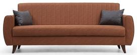 Sofa-lova Hanah Home Alkon, raudona sp., 214 x 77 cm x 86 cm