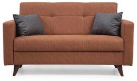 Sofa-lova Hanah Home Polya, raudona sp., 75 x 151 cm x 86 cm