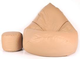 Sėdmaišių rinkinys Mega Comfort XXL 016, šviesiai ruda sp.