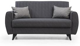 Sofa-lova Hanah Home Alkon, tamsiai pilka sp., 158 x 77 cm x 86 cm