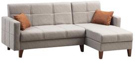 Sofa-lova Hanah Home Polya 730MST1305, šviesiai pilka sp., 130 x 216 cm x 86 cm