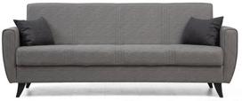 Sofa-lova Hanah Home Zaden, šviesiai pilka sp., 207 x 77 cm x 86 cm