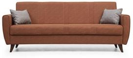 Sofa-lova Hanah Home Zaden, oranžinė sp., 207 x 77 cm x 86 cm