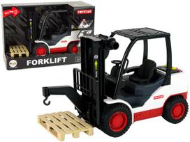 Žaislinis traktorius Toystar Forklift 15482, balta sp./juoda sp./raudona sp.