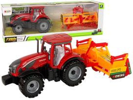 Žaislinis traktorius Lean Toys Farm 14841, raudona sp.