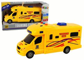 Žaislinis autobusas Lean Toys Touring Car 13619, geltona sp.