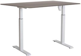 Kompiuterio stalas reguliuojamo aukščio Sun-Flex EasyDesk Adapt I, 120 cm x 80 cm, 70 - 118 cm, balta sp./pilka sp.