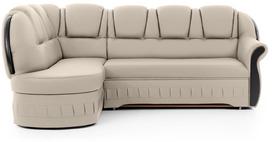 Kampinė sofa Lord Soft 33, kreminė sp., kairinė, 180 x 243 cm x 105 cm