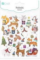 Lipdukas DallPrint 11CRDPNK-100, kalėdos, 17 cm, 15 cm įvairių spalvų