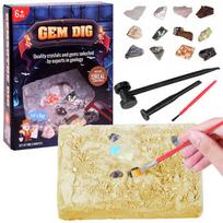 Kasinėjimo rinkinys Gem Dig ZA4469, įvairių spalvų