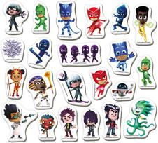 Magnetukai Magdum PJ Masks, įvairių spalvų, 22 vnt.