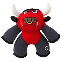 Žaislas šuniui, pliušinis Plaček Be Fun Toy Angry Bull 414-20002, raudona sp., 25 cm