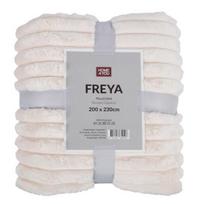 Pledas Home4you Freya 85426, balta sp., 150 cm x 200 cm