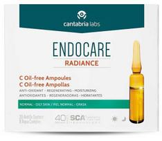 Ampulės veido priežiūrai Endocare Radance C Oil-Free, 30 vnt.