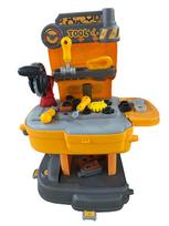 Žaislinis dirbtuvių stalas School Bag-Tool Engineer 8023p
