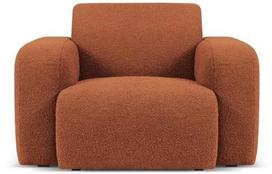 Krėslas Micadoni Home Molino Boucle, ruda sp., 105 cm x 95 cm x 72 cm