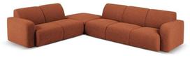 Kampinė sofa Micadoni Home Molino, ruda sp., kairinė, 315 x 250 cm x 72 cm