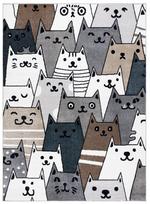 Kilimas vidaus Hakano Beo Gatti, įvairių spalvų, 150 cm x 80 cm
