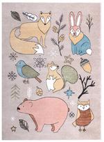 Kilimas vidaus Hakano Beo Forester, įvairių spalvų/smėlio sp., 150 cm x 80 cm