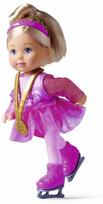 Lėlė Simba Evi Love Ice Skating 105733645, 12 cm, rožinė sp.
