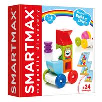 Lavinimo žaislas Smartmax My First Build & Drive, įvairių spalvų