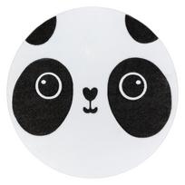 Kilimas vidaus Hakano Tinies Panda, balta sp./juoda sp., 140 cm x 140 cm