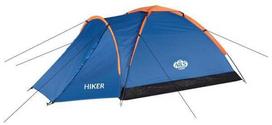 Dvivietė palapinė Nils Camp Hiker NC6010, mėlyna sp./oranžinė sp., 275 cm x 150 cm x 105 cm