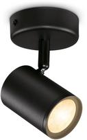 Išmanusis šviestuvas nukreipiamasis WiZ Imageo 1, GU10, 2700 - 6500 °K, 1 x 5 W, juoda sp.