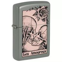 Žiebtuvėlis Zippo 48594 Death Kiss Design, įvairių spalvų
