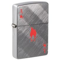 Žiebtuvėlis Zippo 48451 Ace Design, sidabro sp.