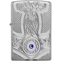 Žiebtuvėlis Zippo 49289 Armor™ Medieval Design, sidabro sp.