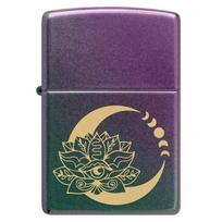 Žiebtuvėlis Zippo 48587 Lotus Moon Design, įvairių spalvų