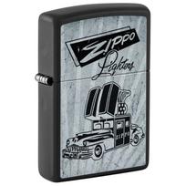 Žiebtuvėlis Zippo 48572 Zippo Car Design, juoda sp.