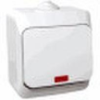 Jungiklis Schneider Electric Cedar Plus, 1 kl., balta sp.