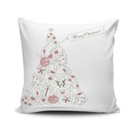 Dekoratyvinė pagalvėlė Mioli Decor Noelkrlnt-16, įvairių spalvų, 43 cm x 43 cm