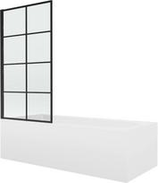 Vonia su sienele, laisvai pastatoma Mexen Vega, 70 cm x 170 cm x 40 cm, stačiakampis, balta sp.