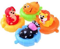 Vonios žaislas Rubber Animals - Puzzle ZA1821, įvairių spalvų