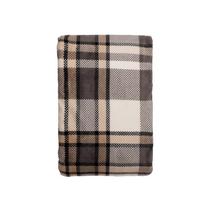 Pledas Domoletti Flannel Sherpa, pilka sp., 150 cm x 200 cm