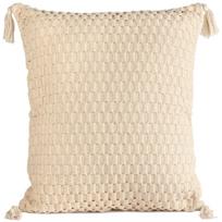 Dekoratyvinės pagalvėlės užvalkalas Mariall J02A-06, smėlio sp., 60 cm x 60 cm