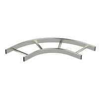 Sujungimas kopėčioms MEKA KS90-300 R=300 HDG, 75 cm x 75 cm x 6 cm