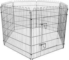 Šuns narvas Flamingo Run Puppy Jax, 160 x 83 x 100 cm, plienas