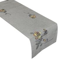 Stalo takelis stačiakampė Mariall OH-154-B, aukso sp./pilka sp., 55 x 120 cm