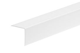 Apdailos kampas Cezar W-PC-KR2525-101-275, balta sp., 275 cm x 2.5 cm