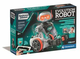 RC robotas Clementoni Evolution 2.0, oranžinė sp./pilka sp.