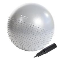 Gimnastikos kamuolys HMS YB03N, šviesiai pilka sp., 65 cm