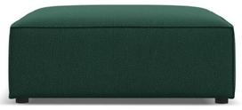 Pufas Micadoni Home Jodie Structured Fabric, žalia sp., 102 cm x 80 cm x 40 cm